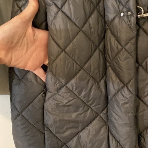 Fay | Puffer Knee Length Parka | Dark Gray | XXL - Picture 4 of 8